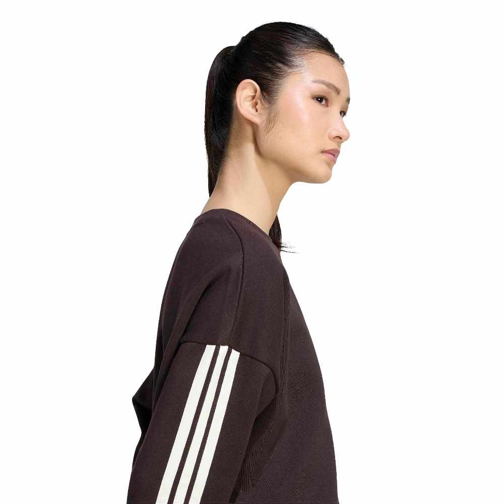 ADIDAS ESSENTIALS 3-STRIPES FLEECE SWEATSHIRT