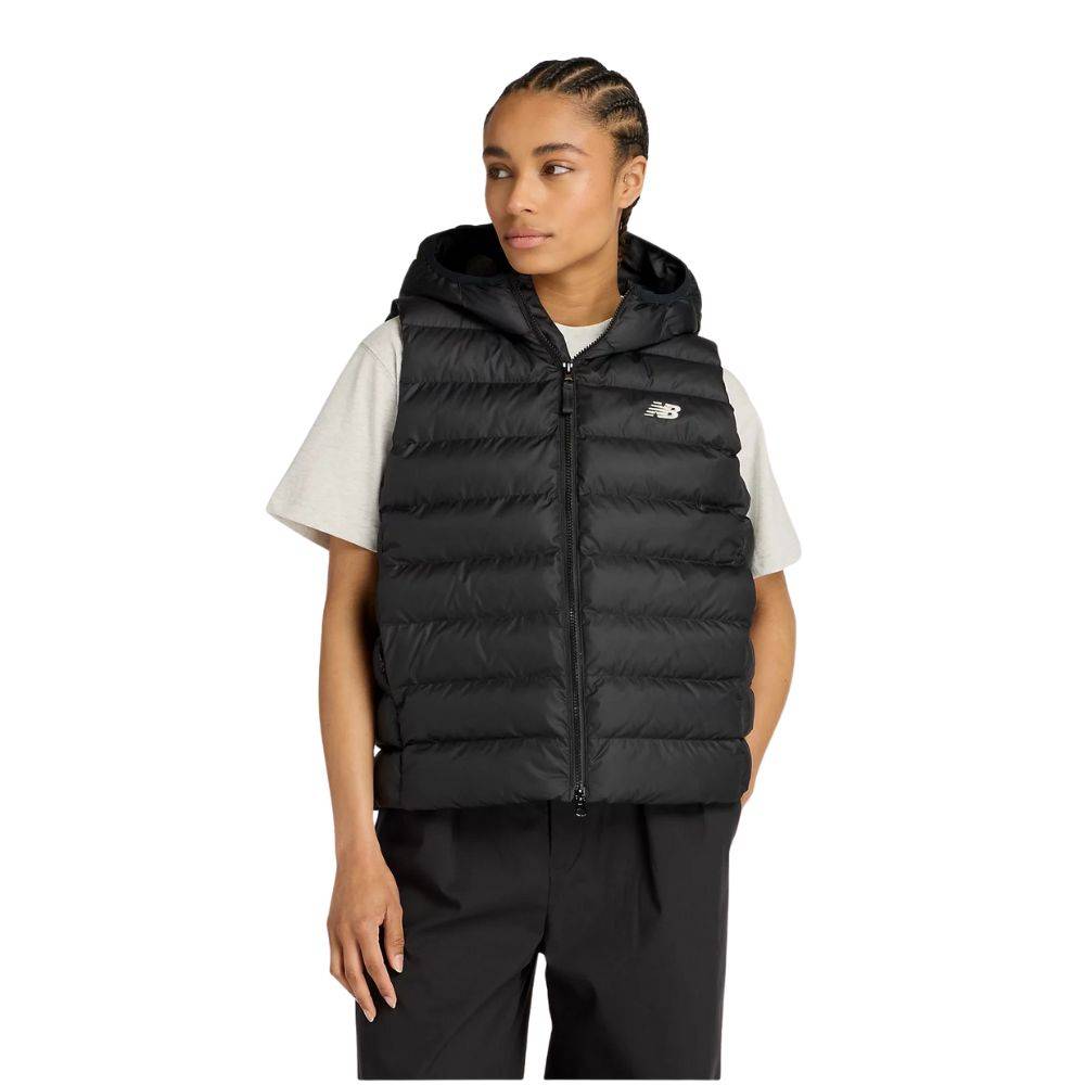 NEW BALANCE HOODED PUFFER VEST