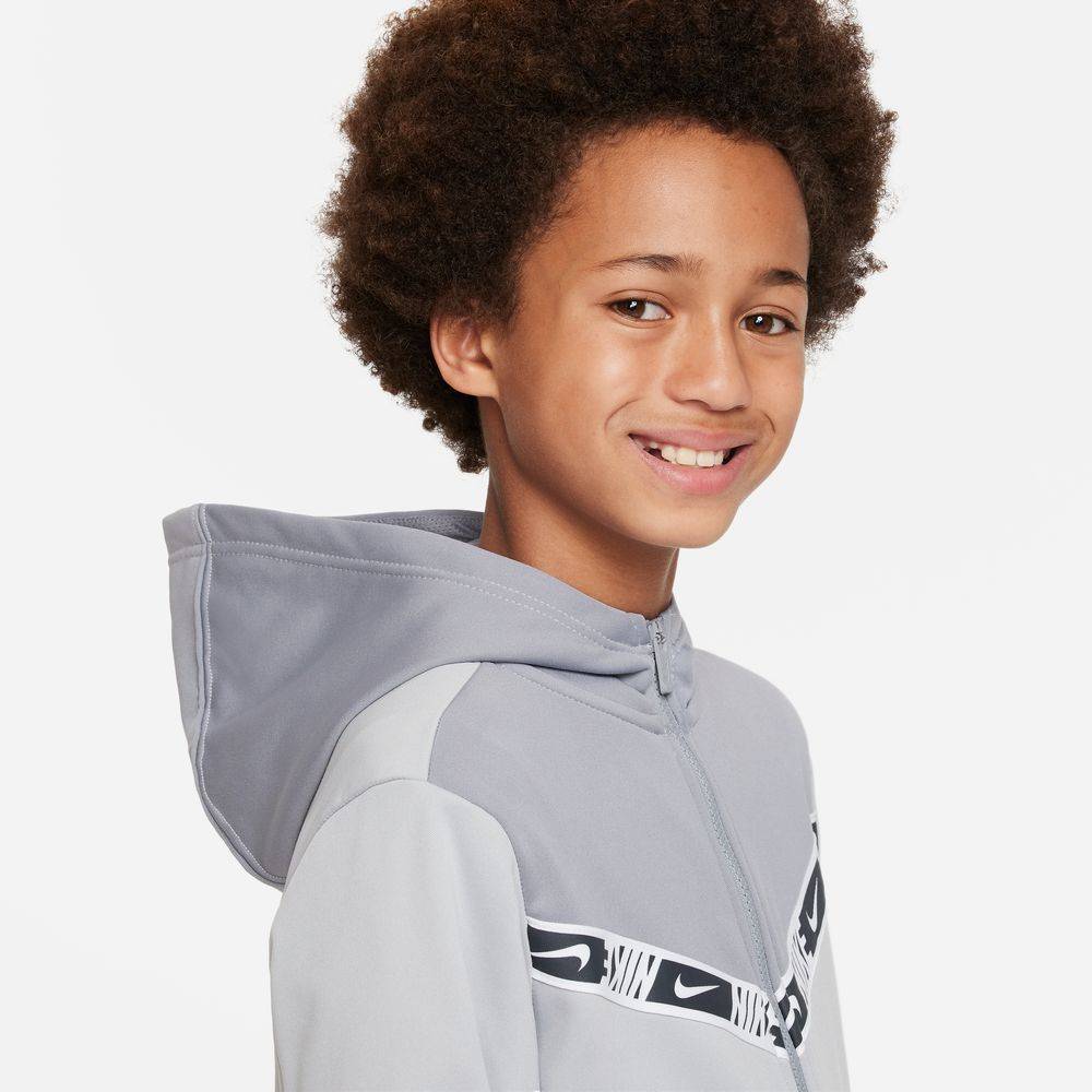 NIKE NSW BOYS REPEAT FULL-ZIP HOODIE