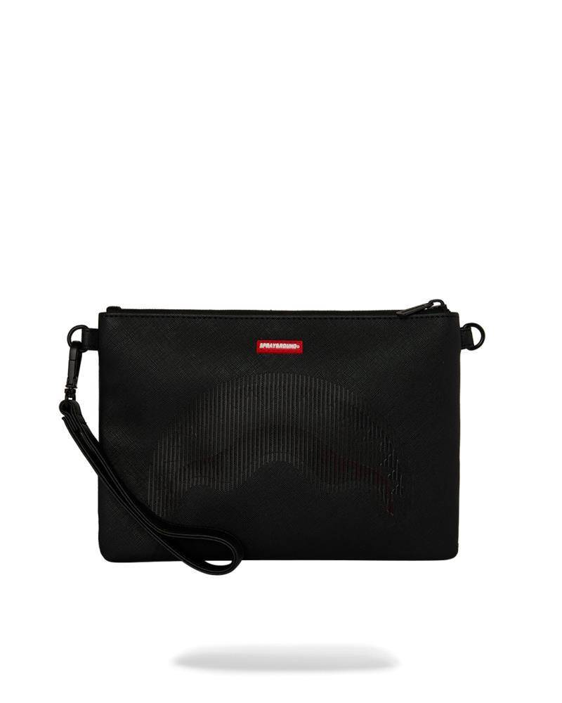 SPRAYGROUND DISAPPEARING SHARK CROSSOVER CLUTCH