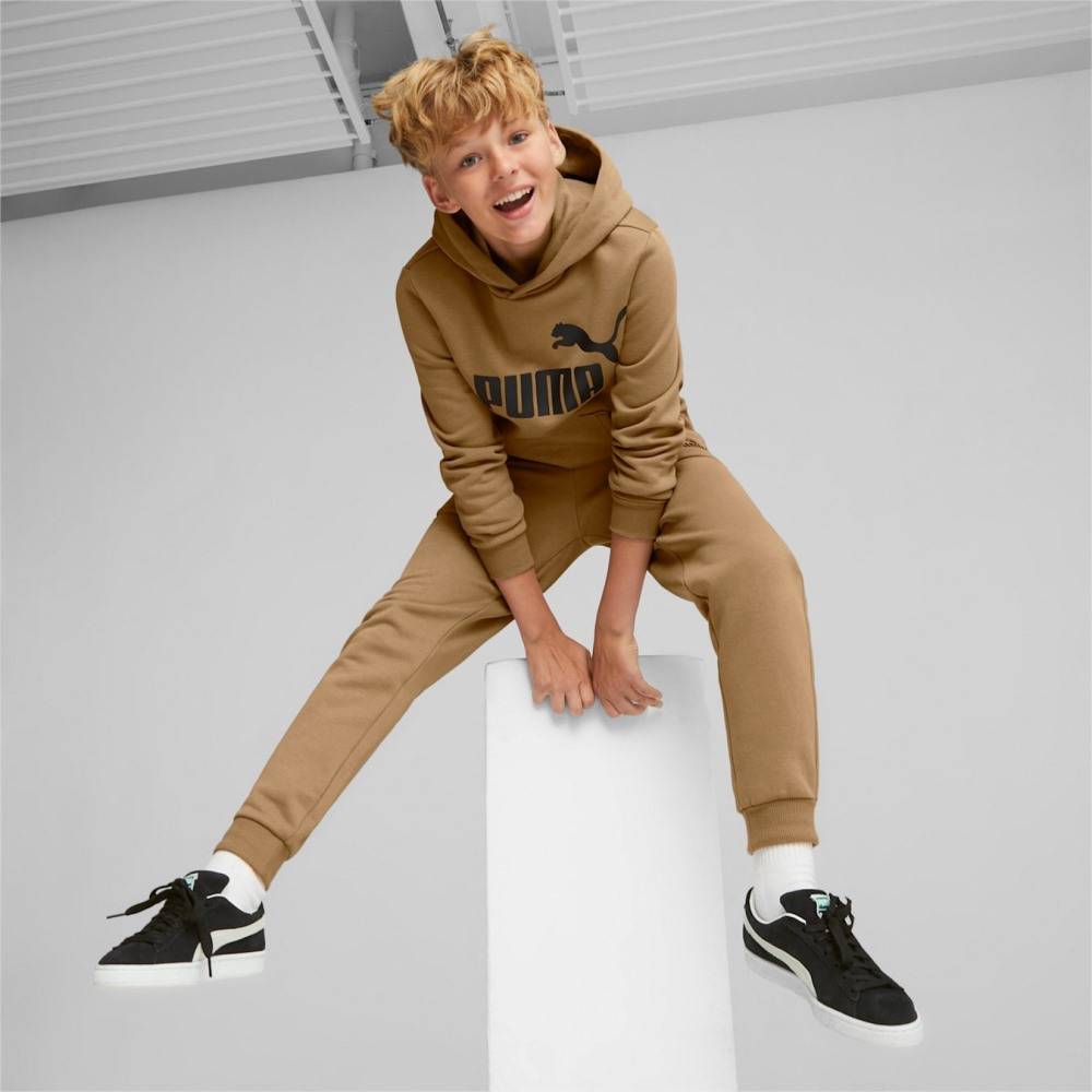 PUMA ESSENTIALS LOGO YOUTH PANTS