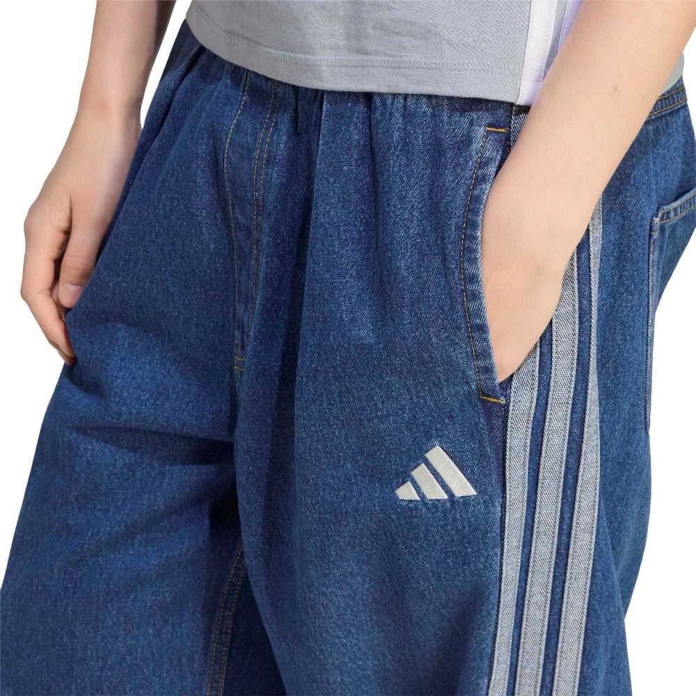 ADIDAS STADIUM WASHED DENIM LOOSE FIT PANTS