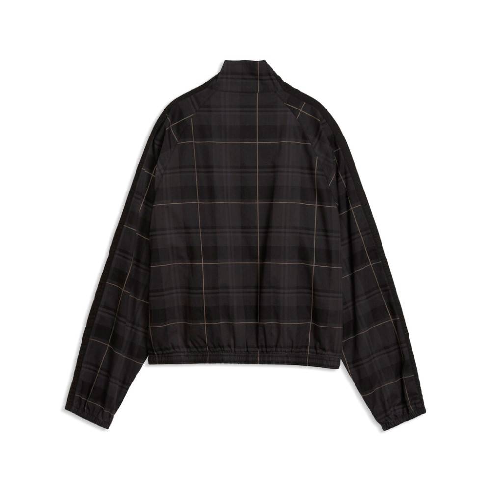 PUMA T7 RELAXED TARTAN WOVEN JACKET