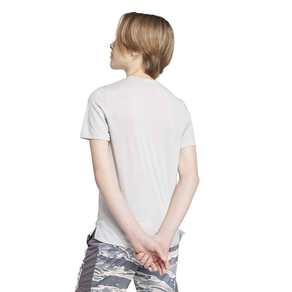 ADIDAS YOUTH TRAIN ESSENTIALS CAMO PRINT T-SHIRT