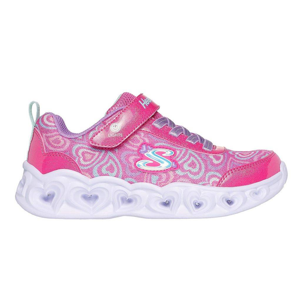 SKECHERS HEART LIGHTS - BOOGIE LOVE GIRLS SHOES