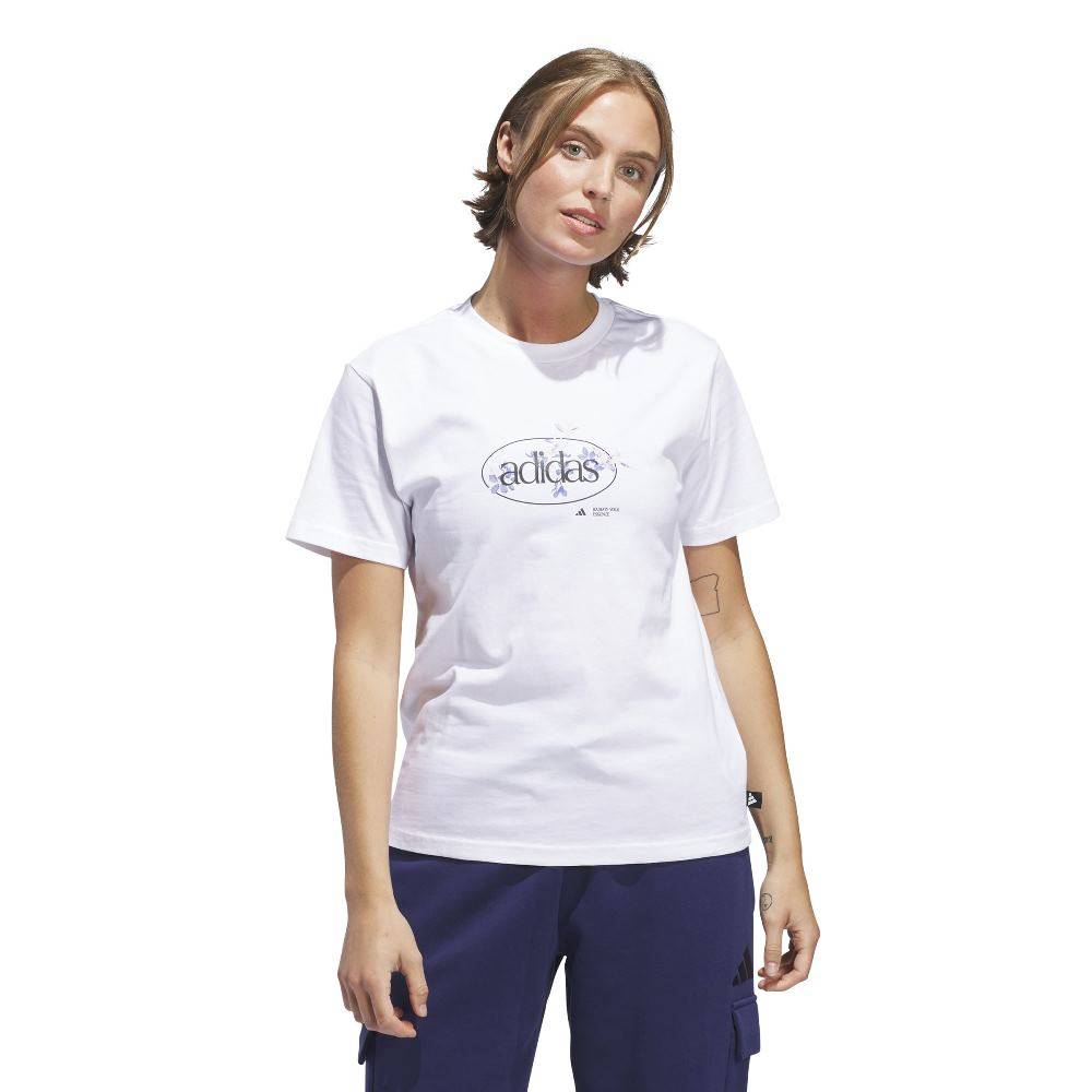 ADIDAS ELEMENTS - RADIATE FLORAL GRAPHIC TEE