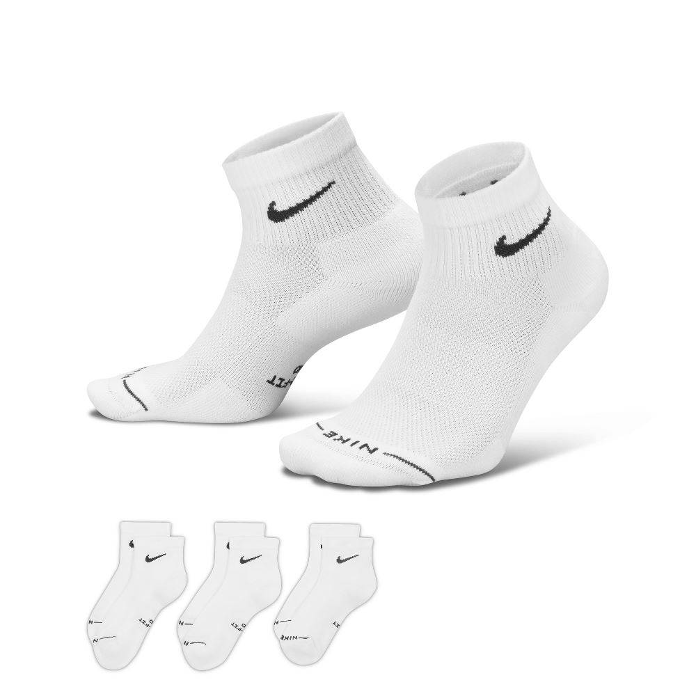 NIKE EVERYDAY ELEVATED ANKLE SOCKS (3-PAIRS)