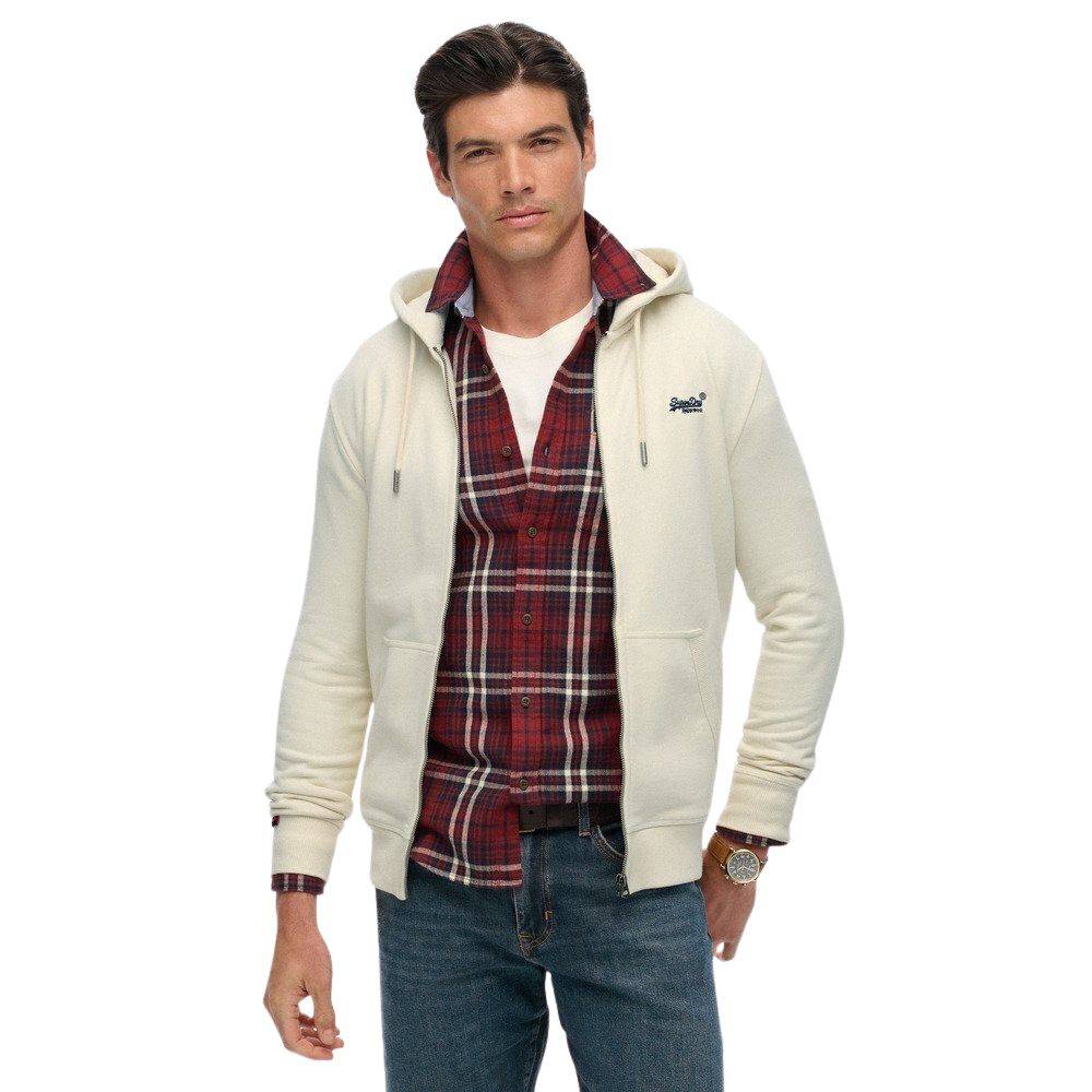 SUPERDRY ESSENTIAL LOGO ZIP HOODIE HB