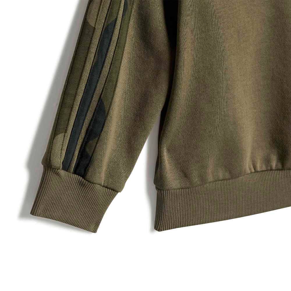 ADIDAS INFANT SEASONAL ESSENTIALS CAMO FLEECE JOGGER SET IN FRENCH TERRY