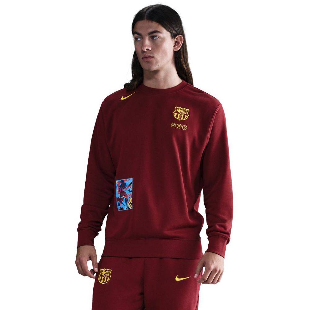 NIKE BARCELONA FRENCH TERRY CREW SWEAT