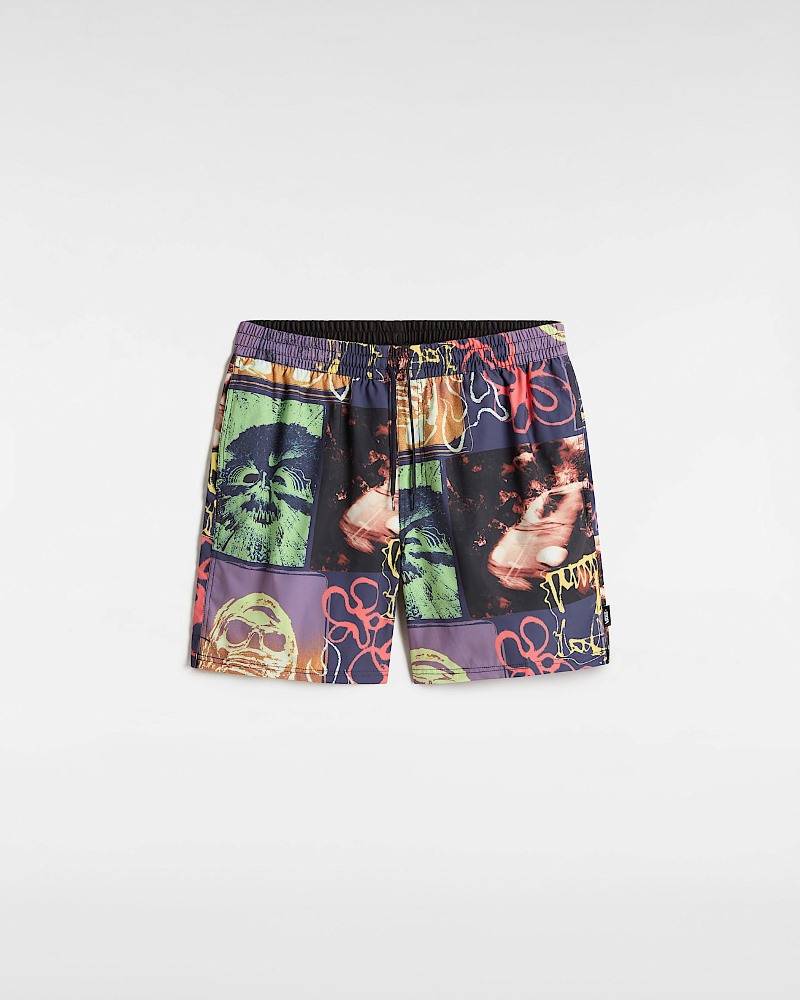 VANS PRIMARY CRAZY PRINT LOOSE SWIMSHORT