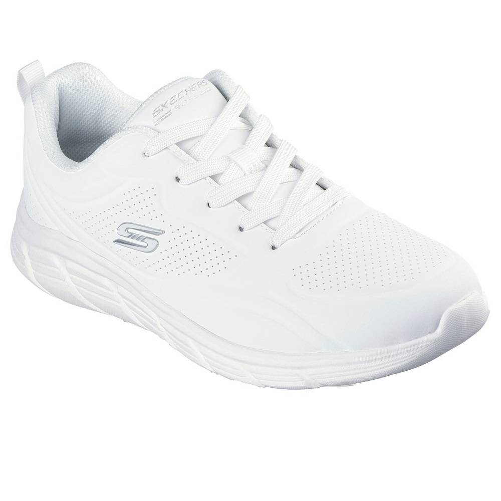 SKECHERS BOBS B FLEX LO: DEBOSSED PU SNEAKER WOMENS SHOES