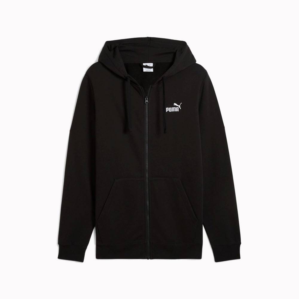 PUMA ESS SMALL NO. 1 LOGO FULL-ZIP HOODIE FL