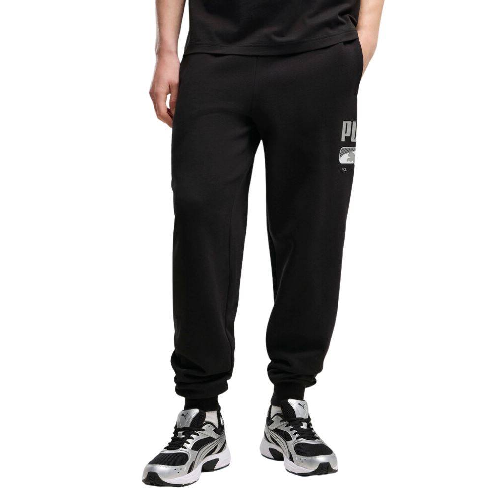 PUMA SPORT LOGO PLAY SWEATPANTS FL CL