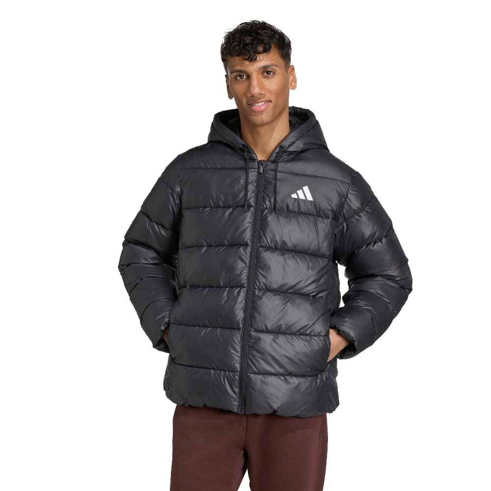 ADIDAS M ESSENTIALS CLIMAWARM SYNTHETIC DOWN PUFFER HOODED JACKETS
