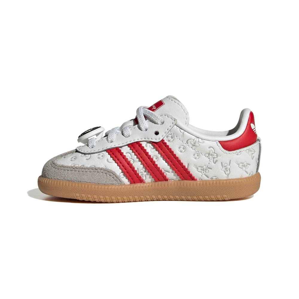 ADIDAS ORIGINALS INFANT DISNEY SAMBA OG COMFORT CLOSURE ELASTIC LACE SHOES