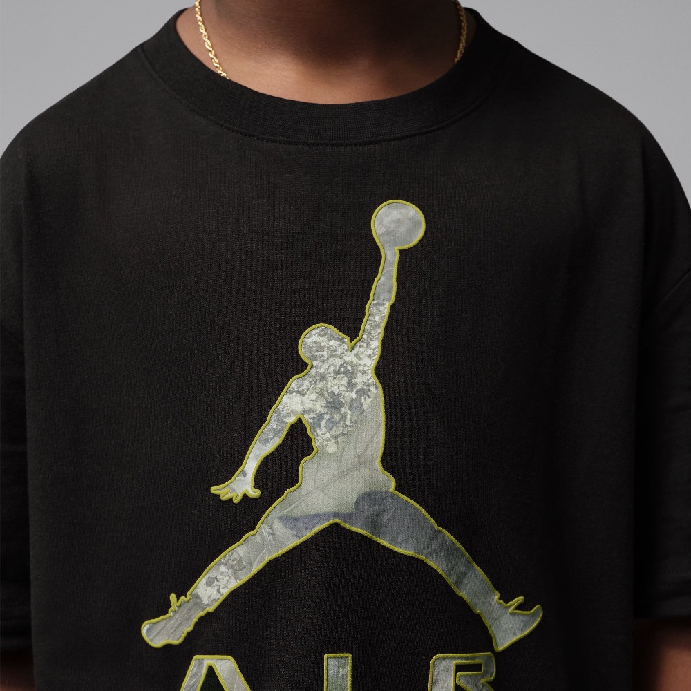 NIKE JORDAN BOYS MJ BK REAL TREE SS TEE