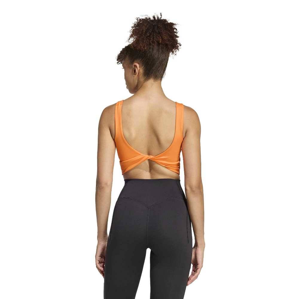 ADIDAS OPTIME WORKOUT TWIST LIGHT SUPPORT BRA TANK