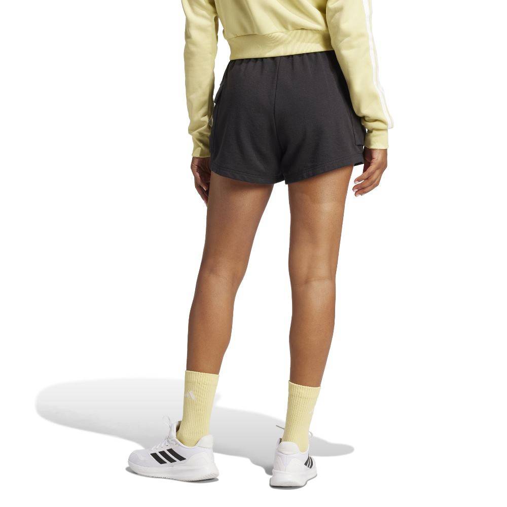 ADIDAS ESSENTIALS SMALL LOGO FRENCH TERRY CARGO SHORTS