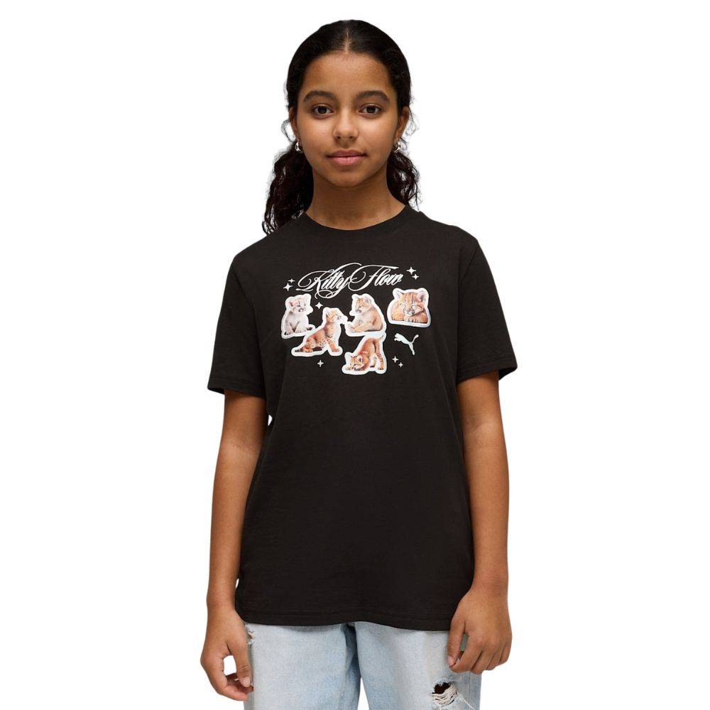 PUMA GRAPHIC KITTY STICKER TEE G