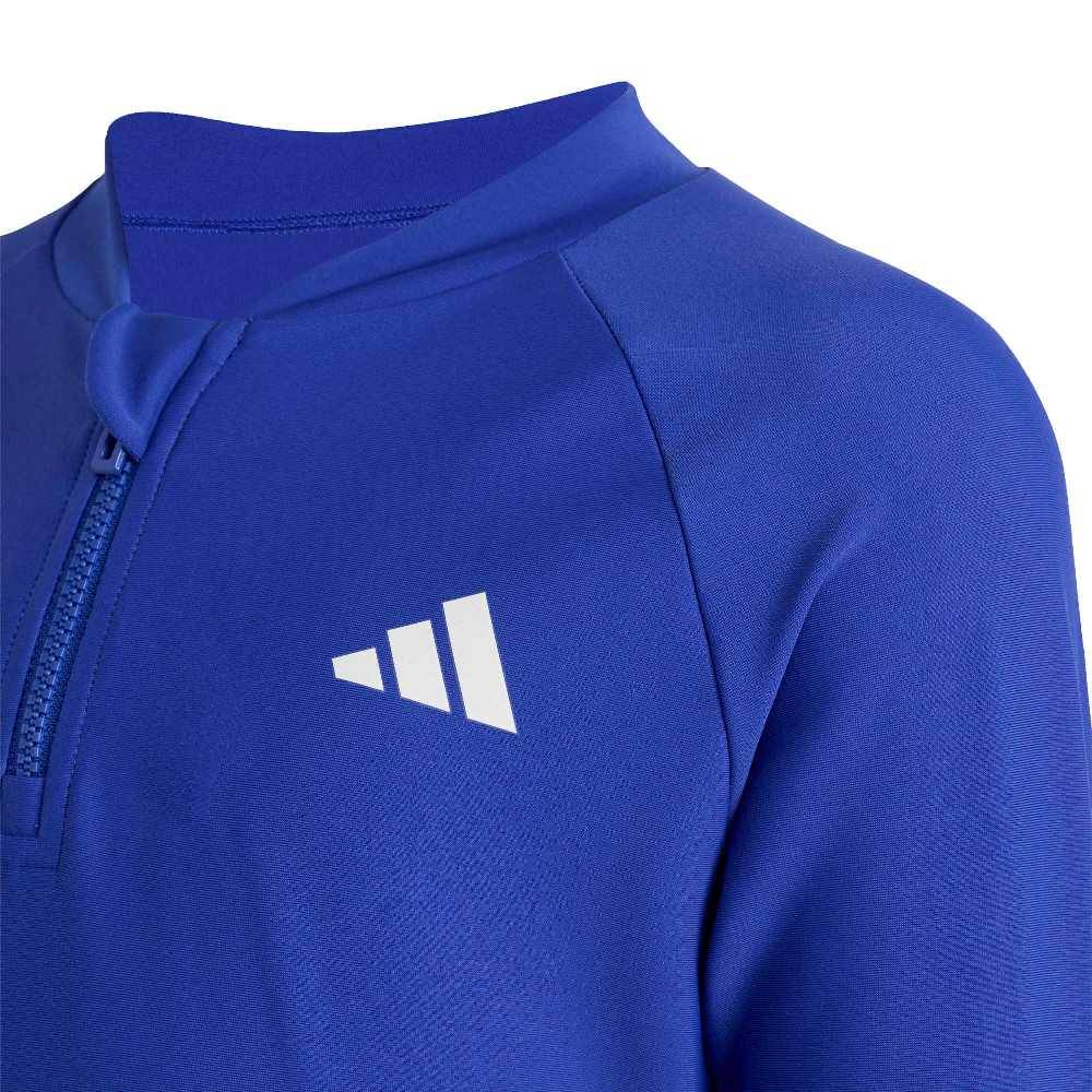 ADIDAS YOUTH LONG-SLEEVE ZIP RASHGUARD