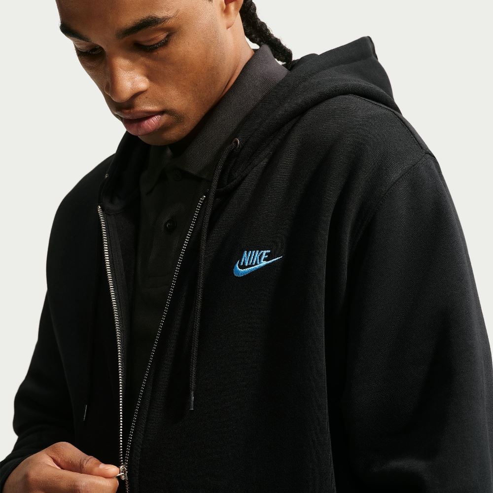 NIKE CLUB FULL-ZIP MENS HOODIE
