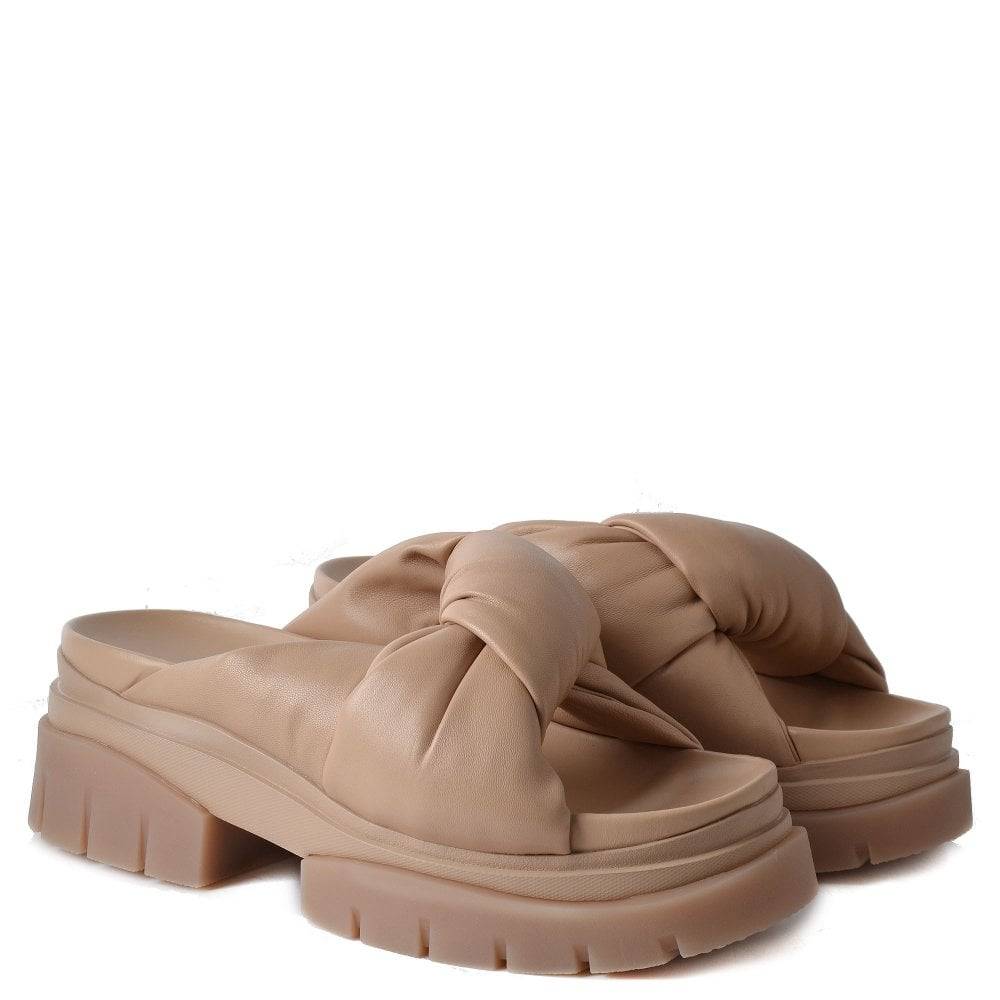 ASH SHILO LEATHER SANDALS
