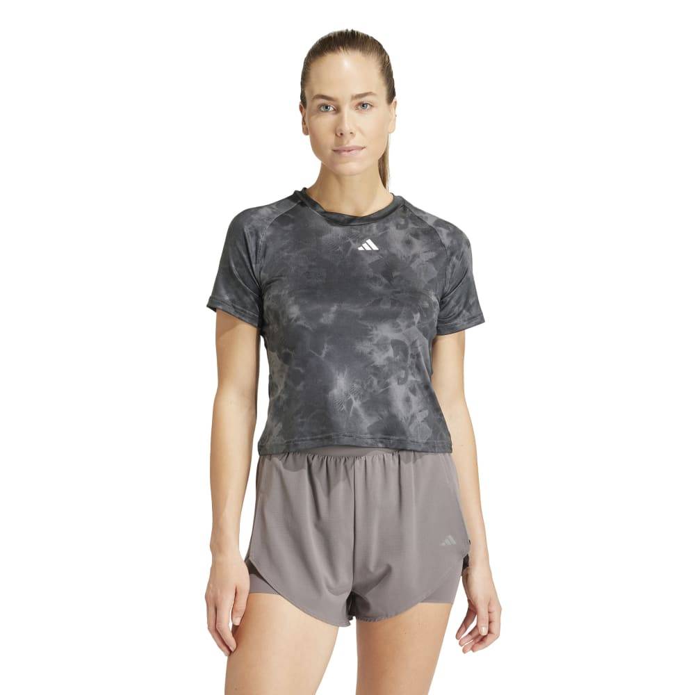 ADIDAS AOP FLOWER TEE