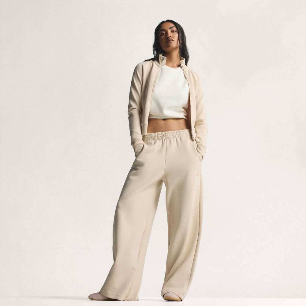 ADIDAS SOFT LUX STRAIGHT LEG PANTS