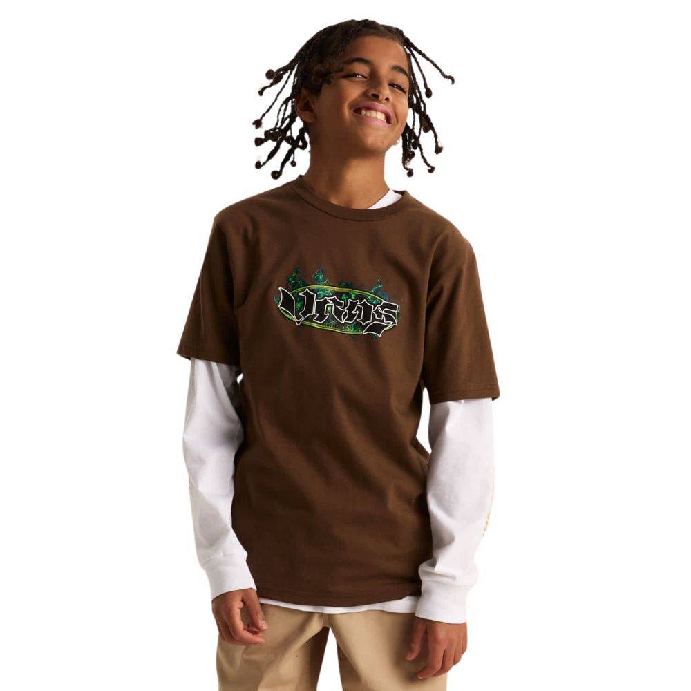 VANS TEEN NIGHT SPARK SS TEE