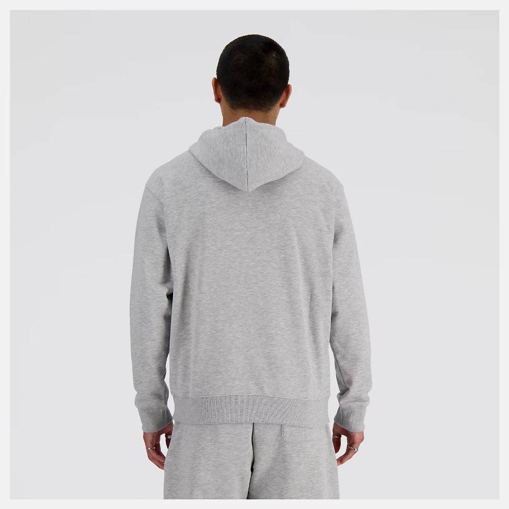 NEW BALANCE STACKED LOGO FRENCH TERRY HOODIE