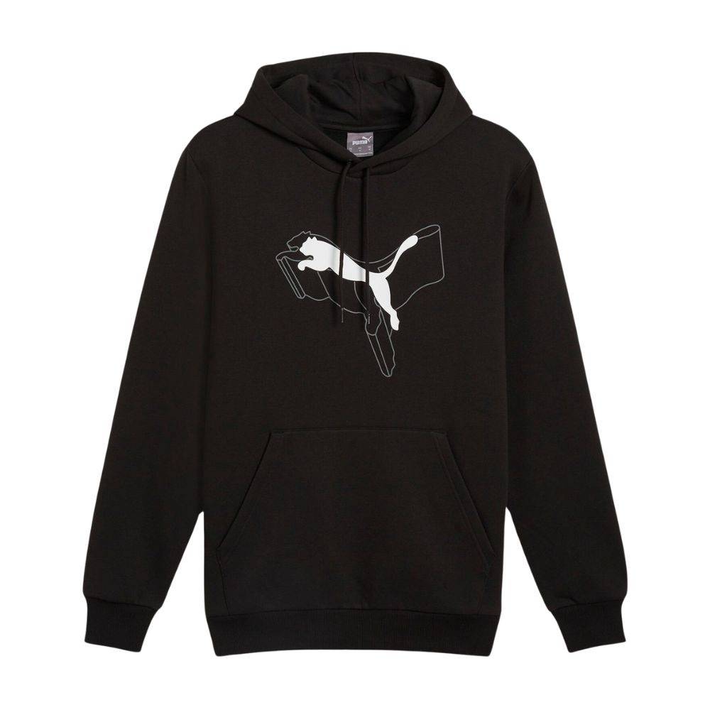 PUMA ESS+ LOGO LAB CAT HOODIE FL