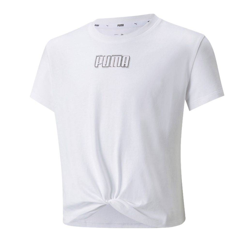 PUMA ALPHA KNOTTED GIRLS TEE