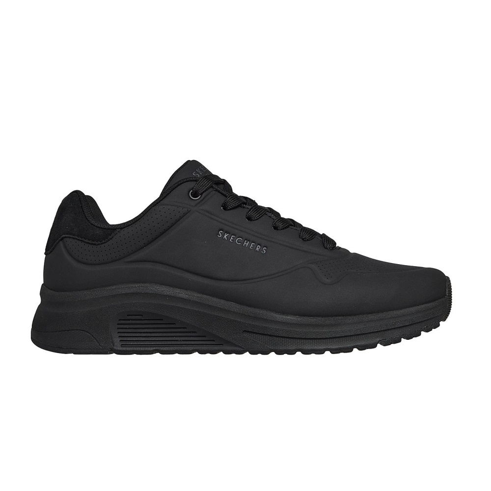 SKECHERS MENS UNO LITE 2 DURABUCK WITH SUEDE MUSTACHE LACE UP FASHION SNEAKER