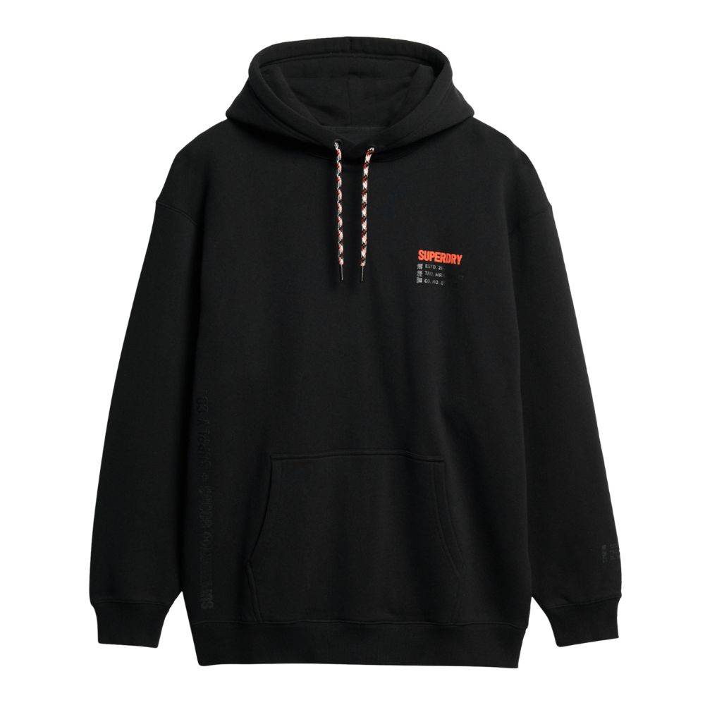 SUPERDRY UTILITY SPORT LOGO LOOSE HOODIE