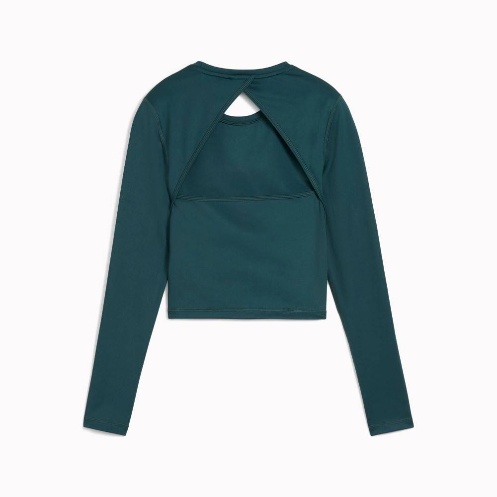 PUMA W GREEN TERRAINS LONG SLEEVE