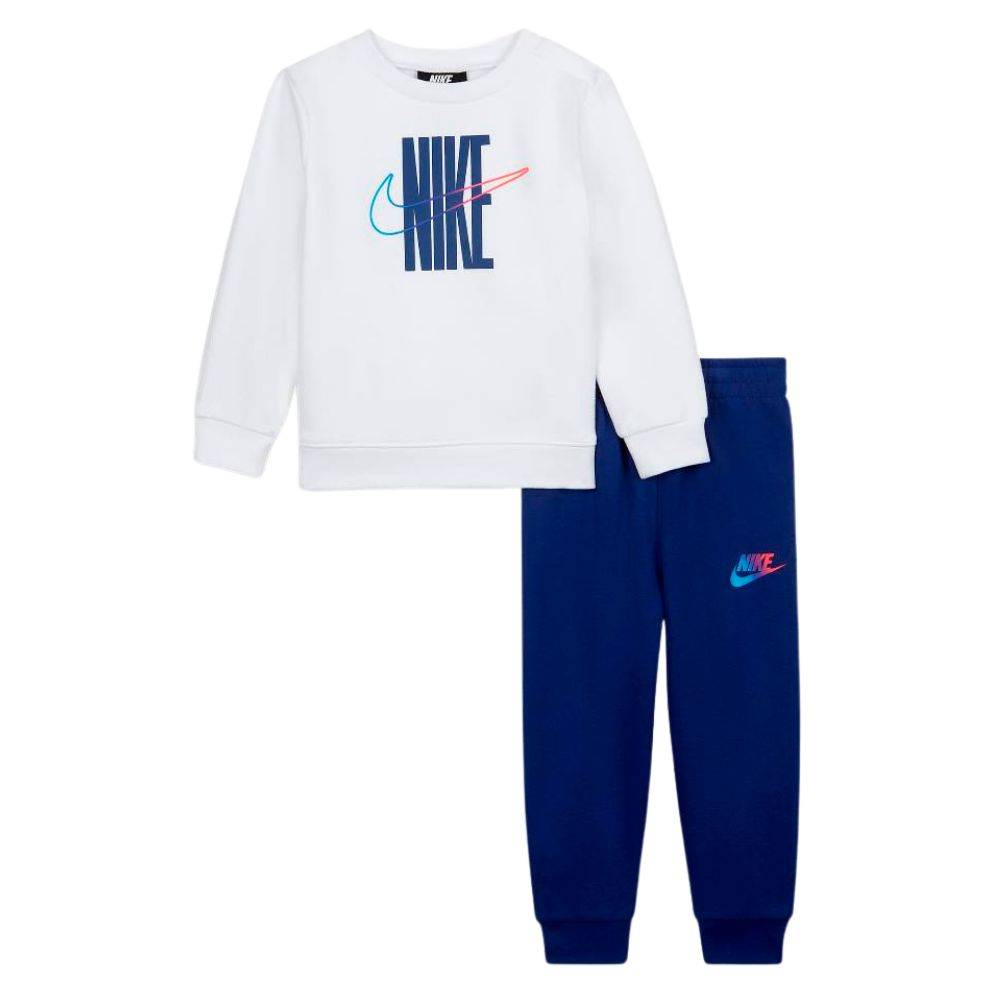 NIKE INFANT RISE FLEECE TAPING CREW SET