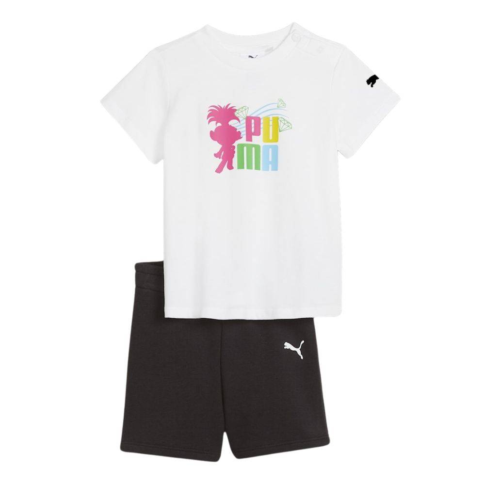 PUMA X TROLLS MINICAT TEE & SHORTS SET