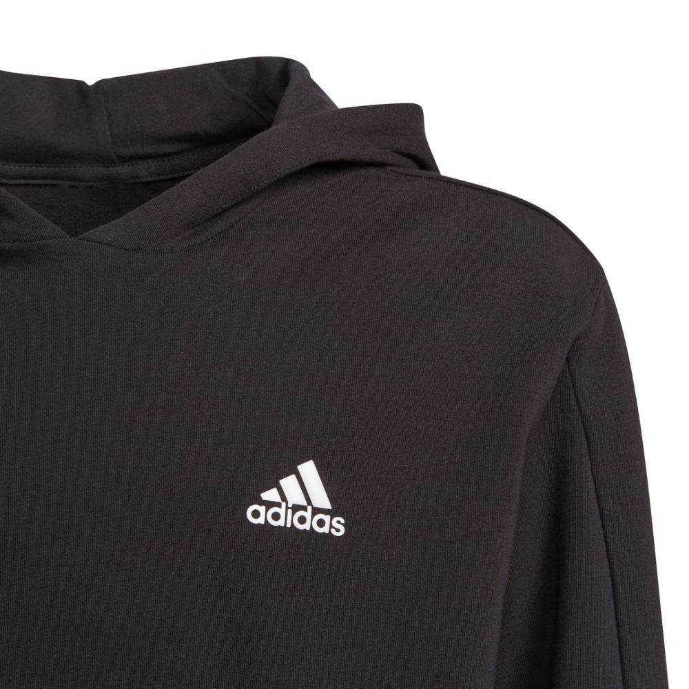 ADIDAS GIRLS DANCE MOVE COMFORT ZIP SIDE SLITS LOOSE HOODIE