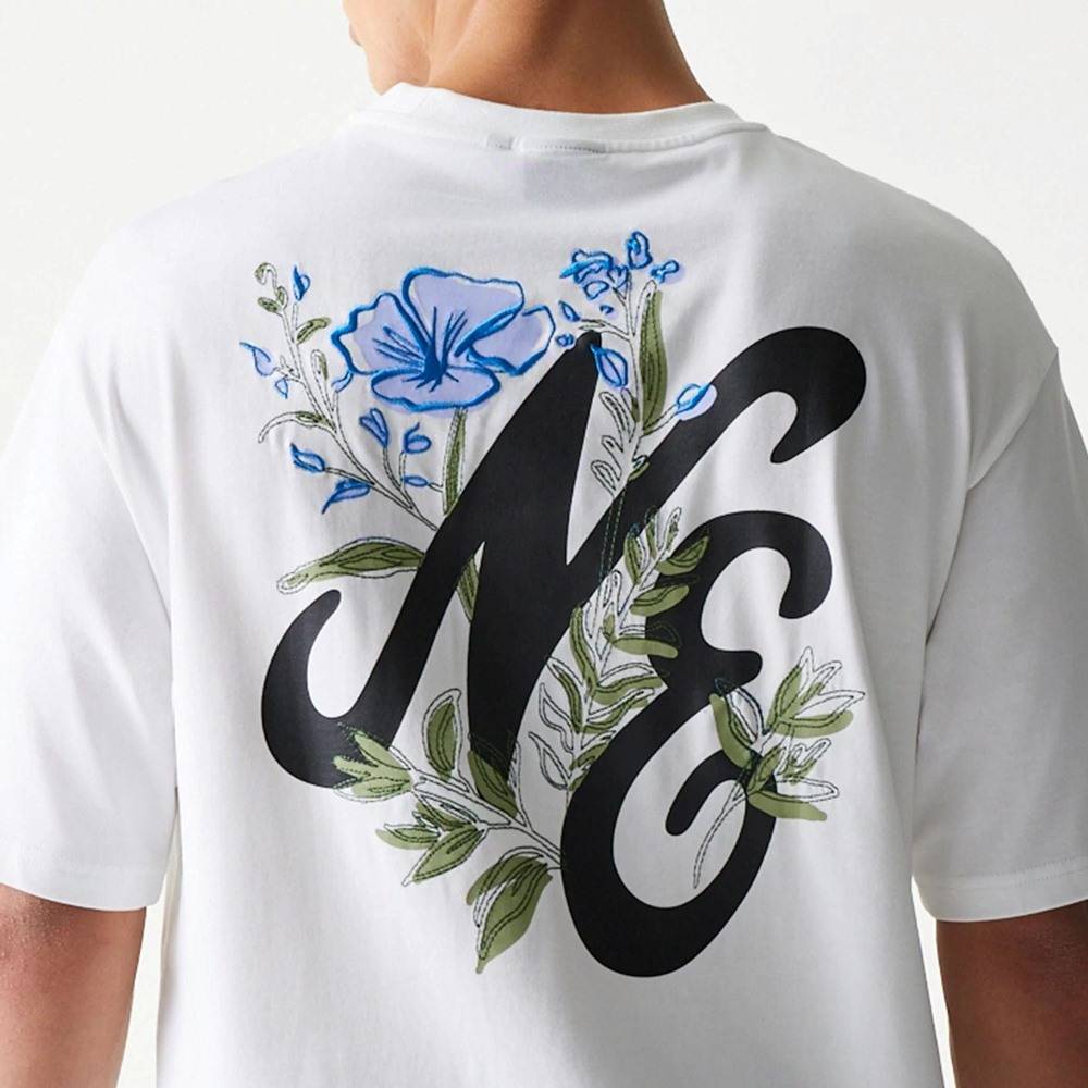 NEW ERA FLORAL GRAPHIC OVERSIZED TEE