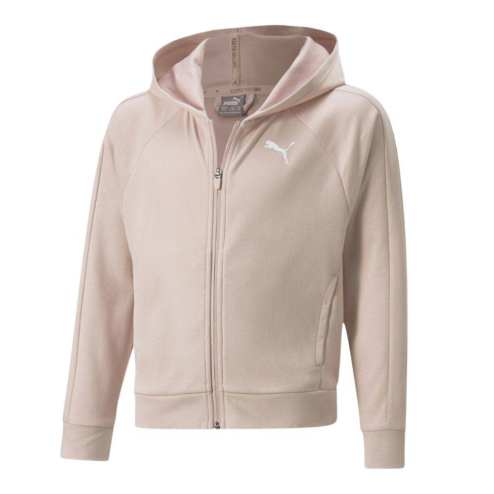 PUMA MODERN SPORTS GIRLS FULL-ZIP HOODIE