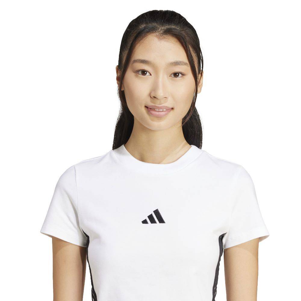 ADIDAS ESSENTIALS 3 STRIPES SLIM BABY T-SHIRT