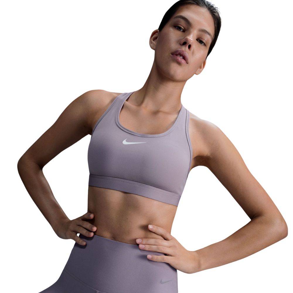 NIKE WOMENS SWOOSH MEDIUM-SUPPORT PADDED BRA