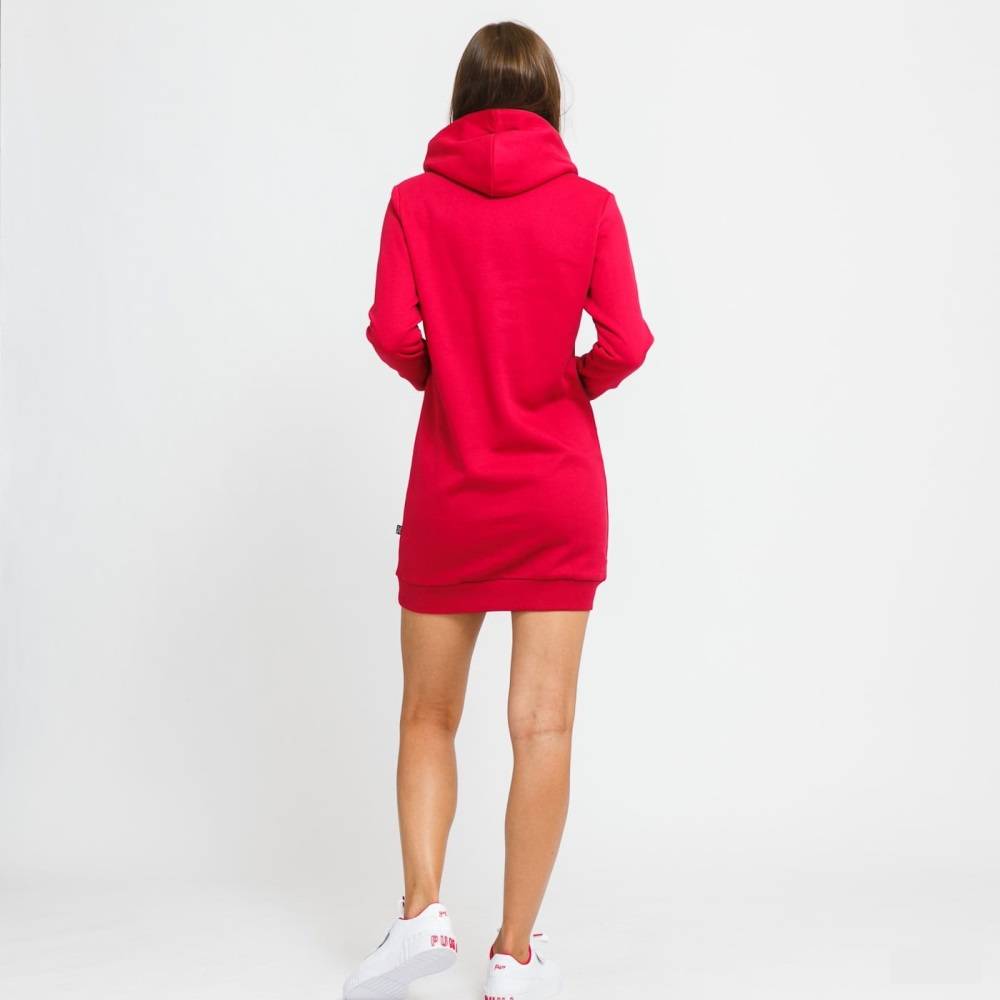 PUMA ESSENTIALS HOODED DRESS FL