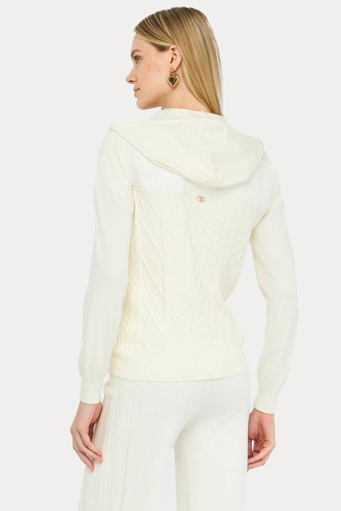 LIU JO LOOSE KNITTED CREW TOP