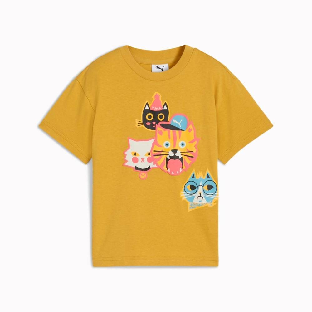 PUMA MOODY CAT GRAPHIC TEE II PS