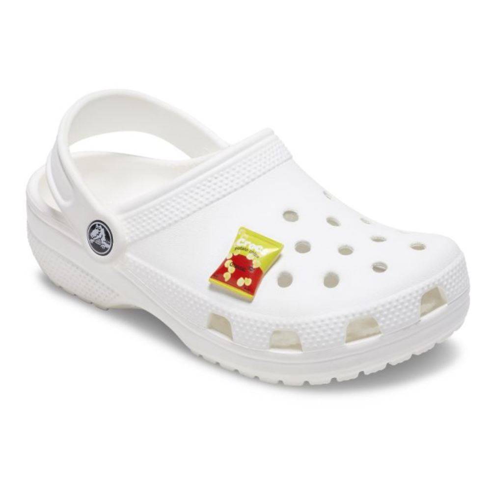 CROCS YELLOW RED CHIP BAG JIBBITZ™ CHARM