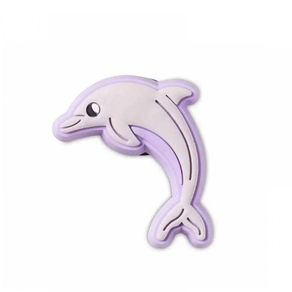 CROCS PURPLE DOLPHIN JIBBITZ