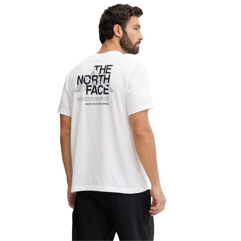 THE NORTH FACE M MOUNTAIN SKETCH REGULAR SHORT SLEEVE TEE GRAPHIC