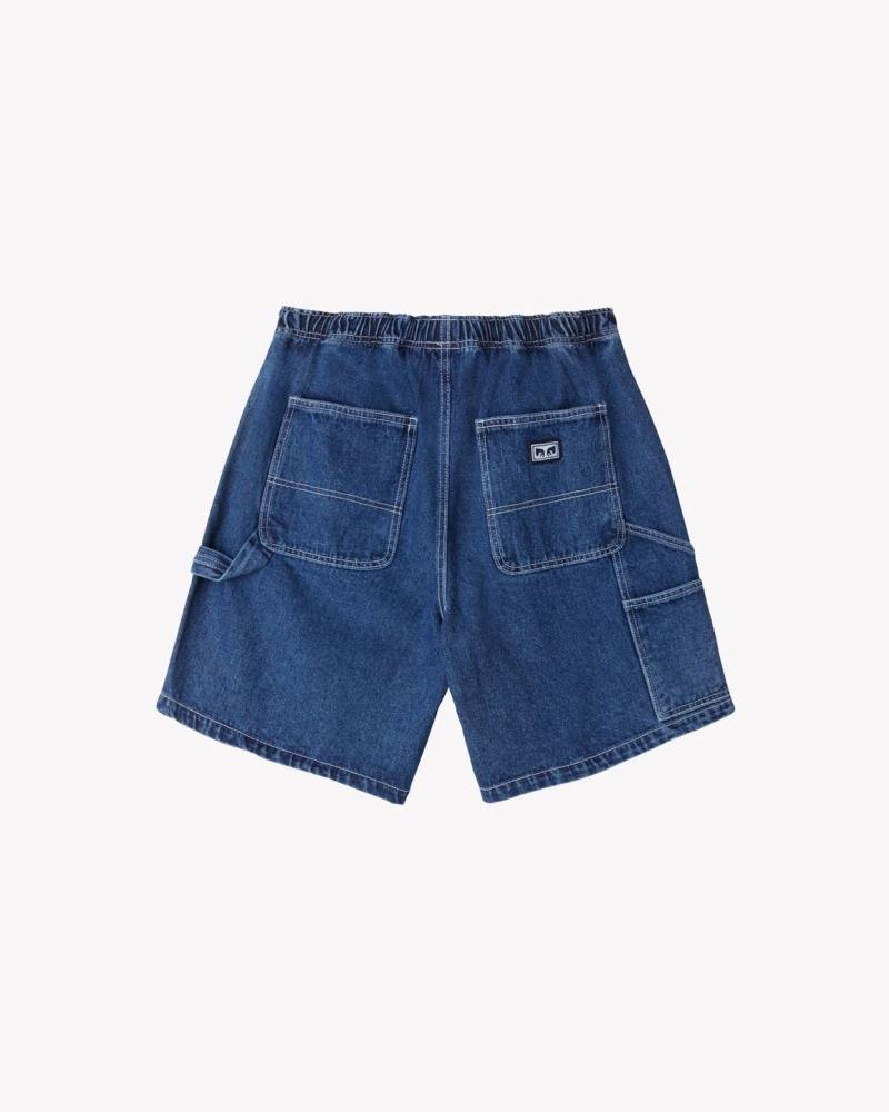 OBEY EASY DENIM CARPENTER SHORT